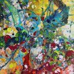Energy - 120 x 80 cm - Acryl auf Leinwand - Sandra Lederer 2023 