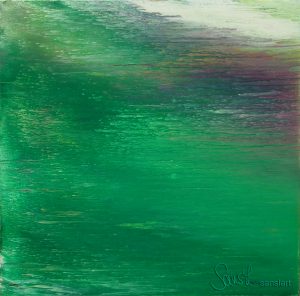Hoffnung - 100 x 100 cm - Acryl auf Leinwand - Sandra Lederer 2018