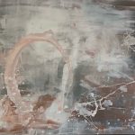 Himmelstor - 90 x 120 cm - Farbpigmentemix auf Leinwand - Sandra Lederer 2020 