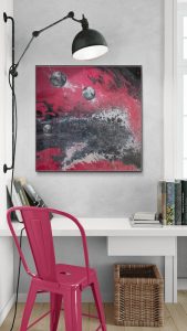 Red Cadmium Galaxy