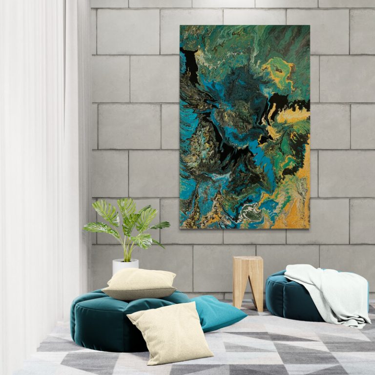 Blaue Lagune Raumbeispiel