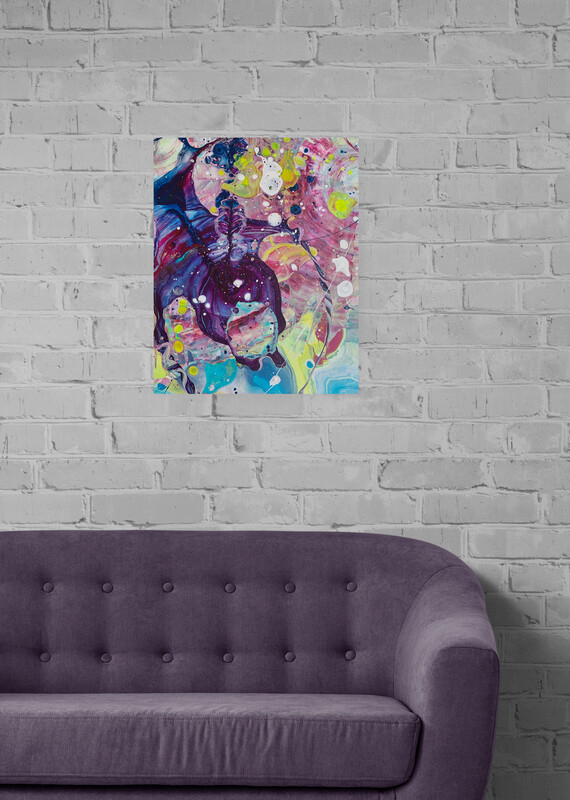 Neonwirbel Raumbeispiel