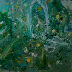 Underwater - 100 x 150 cm - Acryl  auf Leinwand - Sandra Lederer 2022 