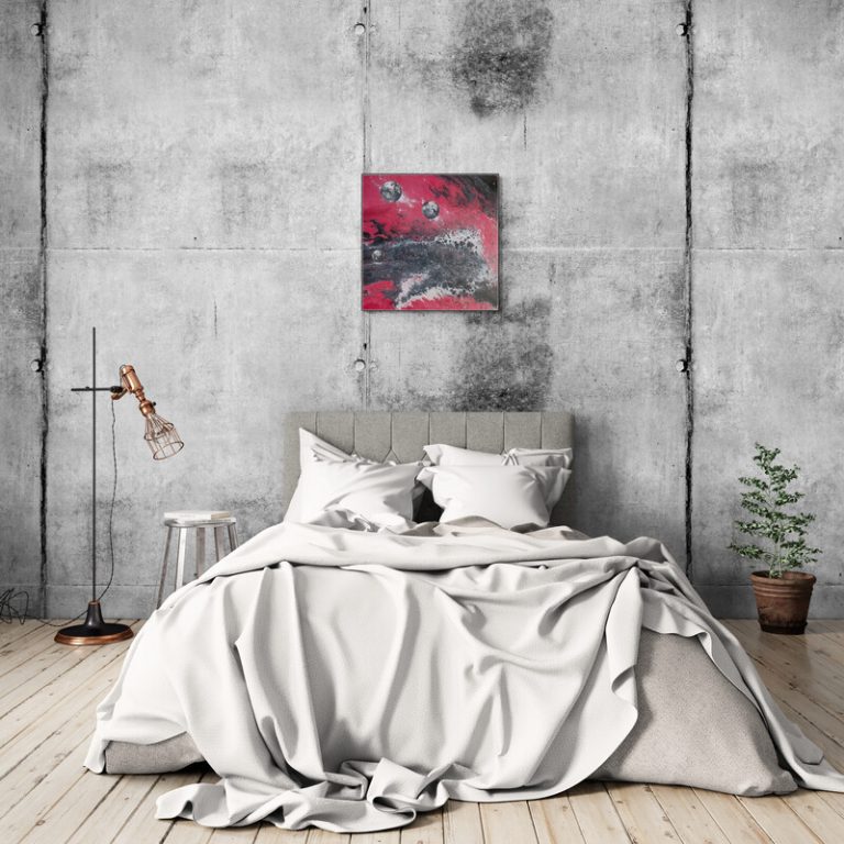 Red Cadmium Galaxy Raumbeispiel