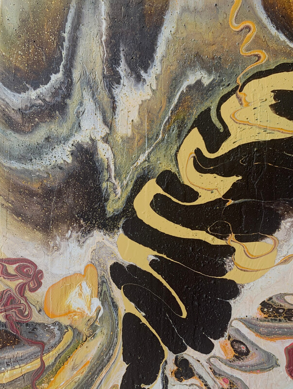 Dark Choco Cappuccino Twist Detail