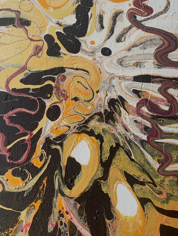 Dark Choco Cappuccino Twist Detail