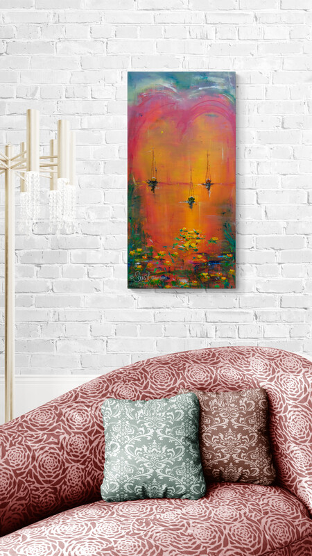 Das Herz des Seglers Raumbeispiel