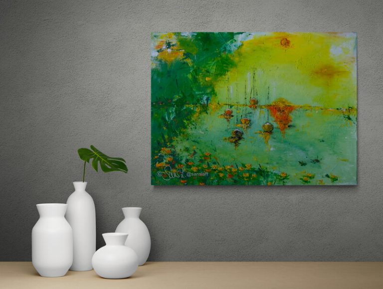 Ruhige See Raumbeispiel