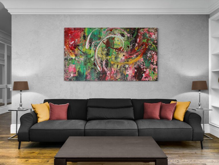 crazy jungle 110 x 190 cm Raumbeispiel