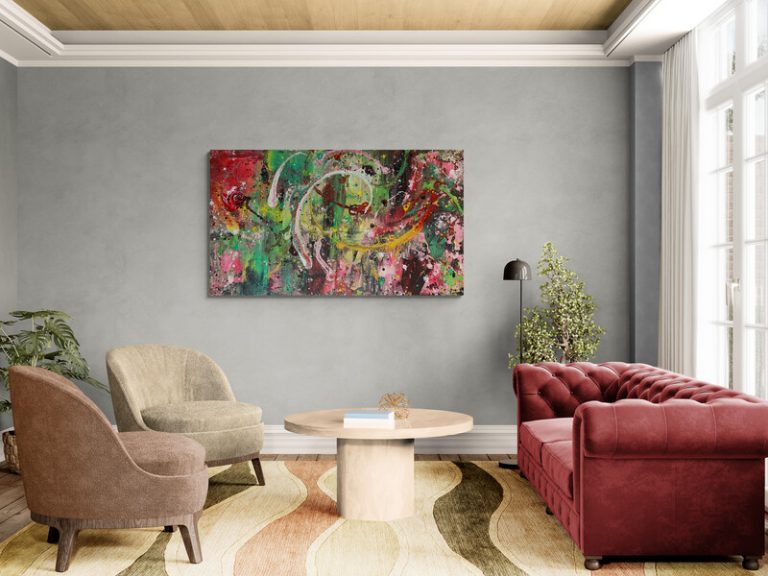 crazy jungle 110 x 190 cm Raumbeispiel