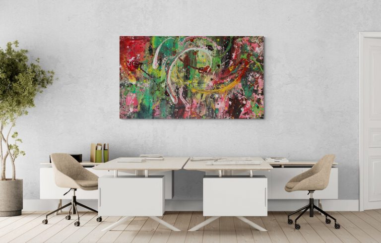 crazy jungle 110 x 190 cm Raumbeispiel
