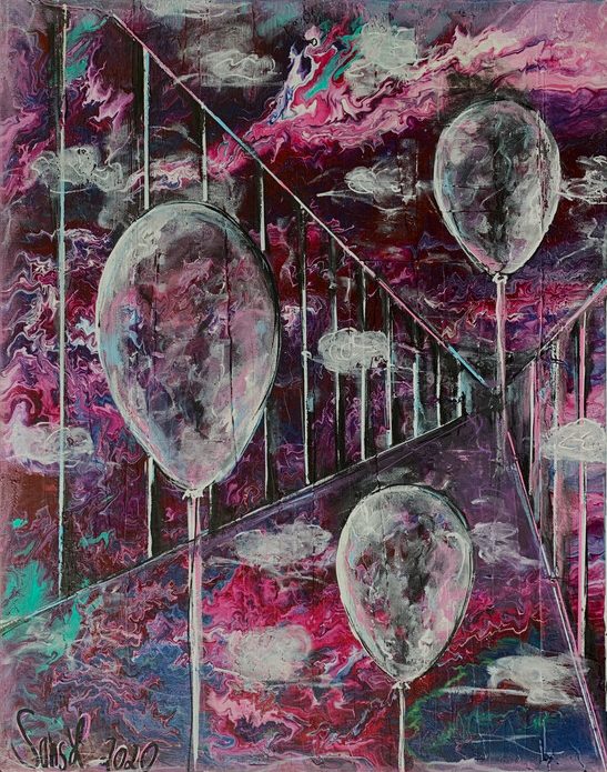 Auf und davon... - 40 x 50 cm - 2020