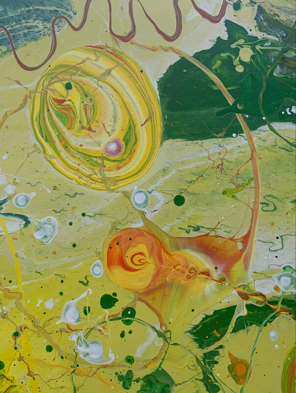 Shining Flavour - 120 cm x 200 cm - Detailaufnahme