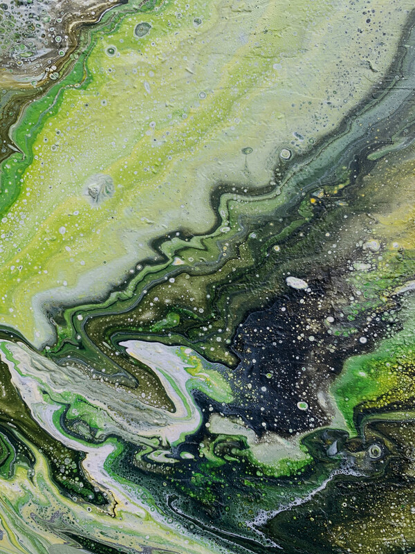 Smaragdnebel - Detailaufnahme