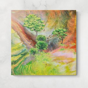 Hüter der Stille - 50 x 50 cm