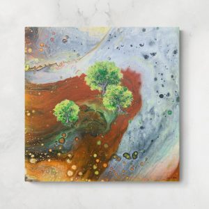 Hüter der anderen Welt - 50 x 50 cm