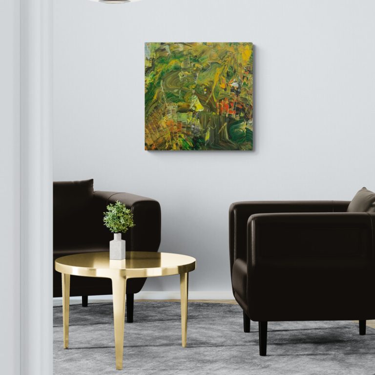 Kunstkatalog Herzgewitter und Tagträume, Acrylbild von Sandra Lederer 19