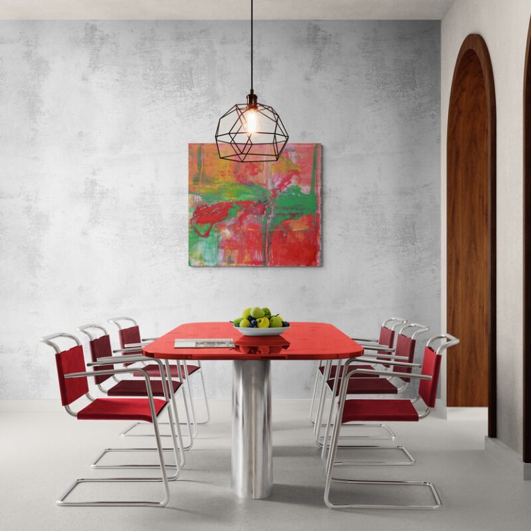 Kunstkatalog Herzgewitter und Tagträume, Acrylbild von Sandra Lederer 23