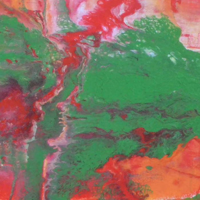 Knallbonbon - Showroom, Acrylbild von Sandra Lederer 2