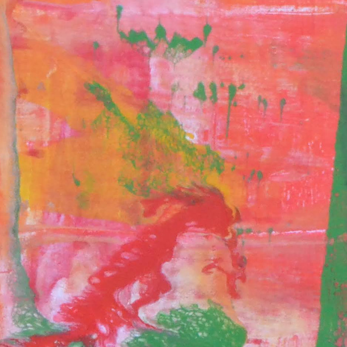 Knallbonbon - Showroom, Acrylbild von Sandra Lederer 3
